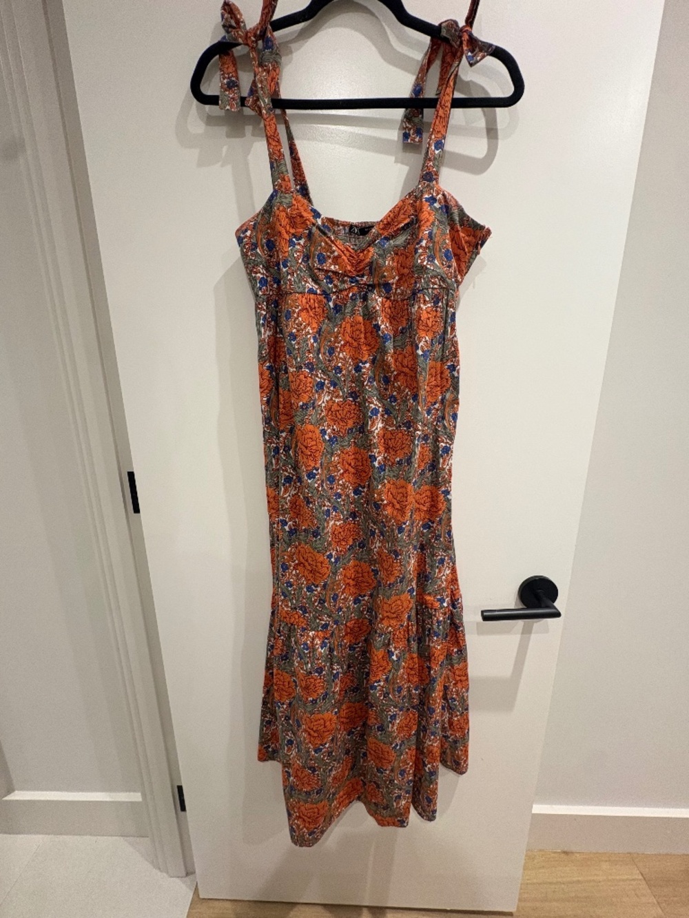 Zara floral prarie style dress - size SMALL